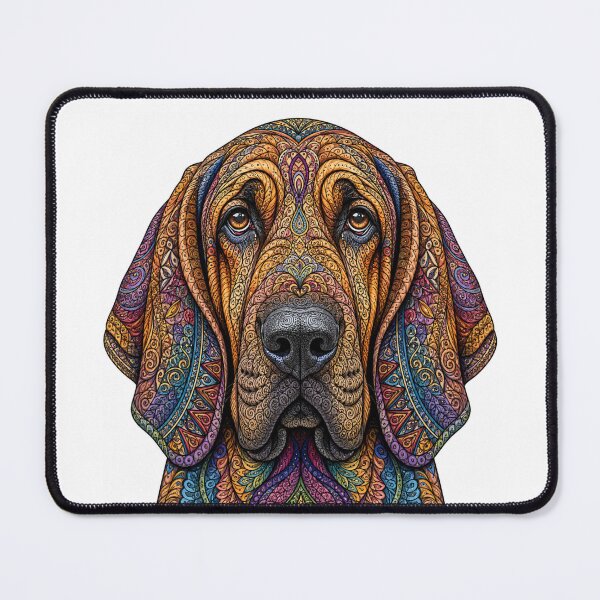 Item preview, Intricate Bloodhound designed and sold by PaintedbyCarol.