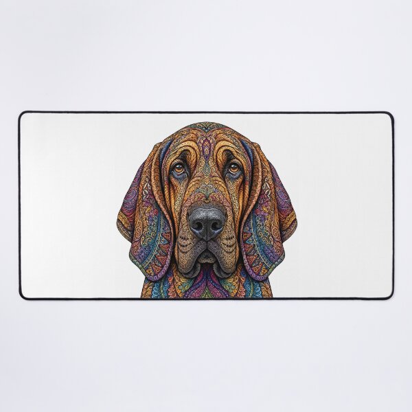 Item preview, Intricate Bloodhound designed and sold by PaintedbyCarol.