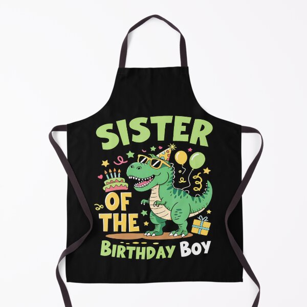 Item preview, Sister Of The Birthday Boy Dinosaur Birthday Sibling designed and sold by MOnnroyu.