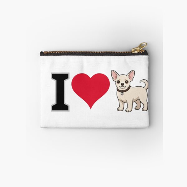 Item preview, Cute White Cream Chihuahua Dog Cartoon - Minimalist Puppy Illustration designed and sold by Mourest.