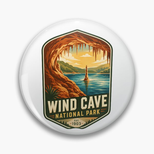 Item preview, Wind Cave National Park Est. 1903 South Dakota National Park Traveler Outdoor Lover designed and sold by Simsimah26Parks.