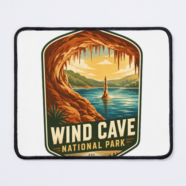 Item preview, Wind Cave National Park Est. 1903 South Dakota National Park Traveler Outdoor Lover designed and sold by Simsimah26Parks.