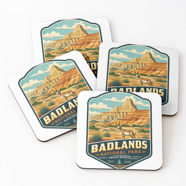 Item preview, Badlands National Park South Dakota Est. 1978 National Park Travel Explorer designed and sold by Simsimah26Parks.