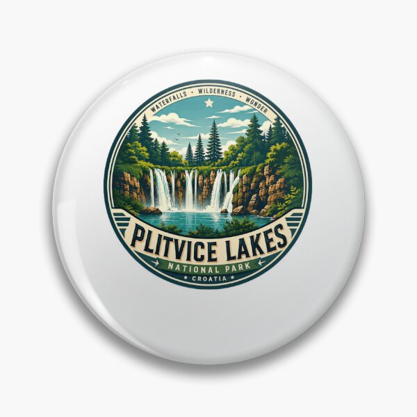 Item preview, Plitvice Lakes National Park Croatia Waterfalls Wilderness Wonder Travel Souvenir designed and sold by Simsimah26Parks.