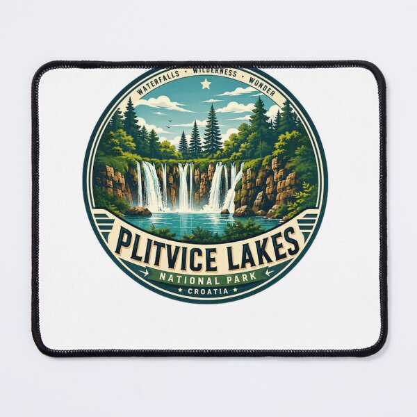 Item preview, Plitvice Lakes National Park Croatia Waterfalls Wilderness Wonder Travel Souvenir designed and sold by Simsimah26Parks.