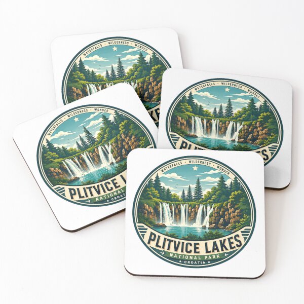 Item preview, Plitvice Lakes National Park Croatia Waterfalls Wilderness Wonder Travel Souvenir designed and sold by Simsimah26Parks.