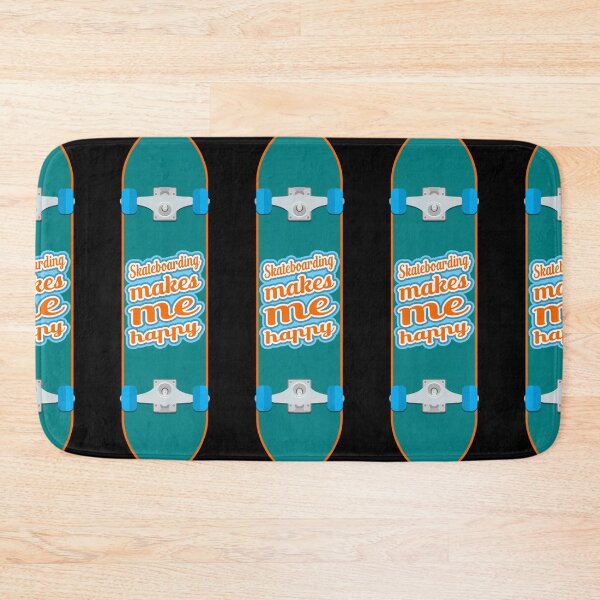 Item preview, Skateboarding makes me happy designed and sold by BRU Design.