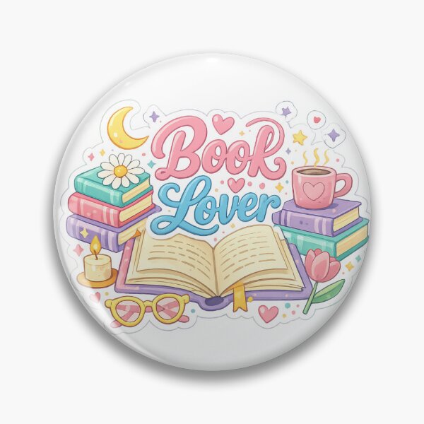 Item preview, Book Lover Sticker | Cute Reading Aesthetic | Pastel Bookish Vinyl Decal | Bibliophile Gift designed and sold by StyloStudio.
