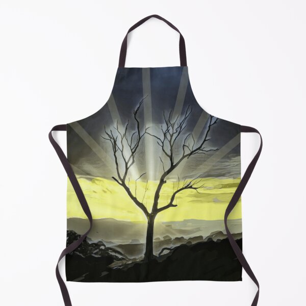 Item preview, Leafless tree silhouette against a dramatic, sunlit sky, designed and sold by Fayes4Art.
