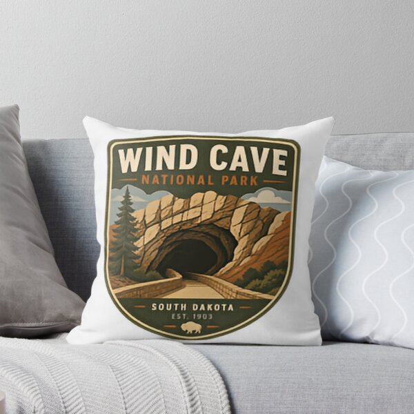 Item preview, Wind Cave National Park South Dakota Travelers Souvenir Outdoors Explorer designed and sold by Simsimah26Parks.