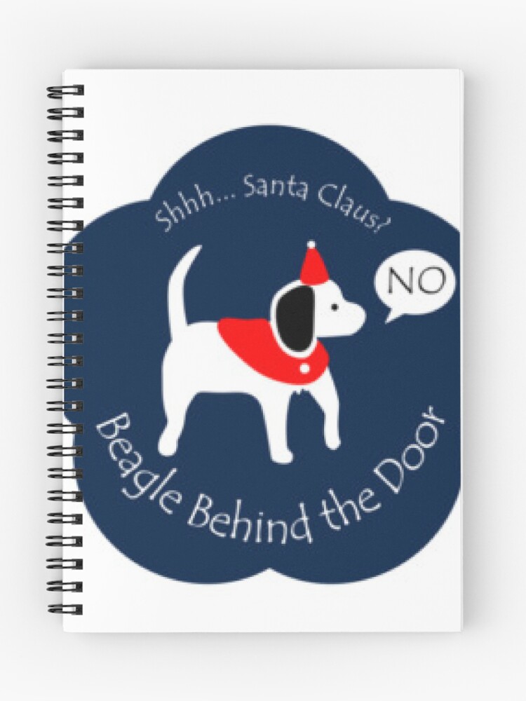Thumbnail 1 of 3, Journal, Santa Beagle designed and sold by TheSecrtBeagle.