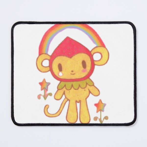 Item preview, Cute Strawberry Monkey Under Rain designed and sold by PomboGayArt.