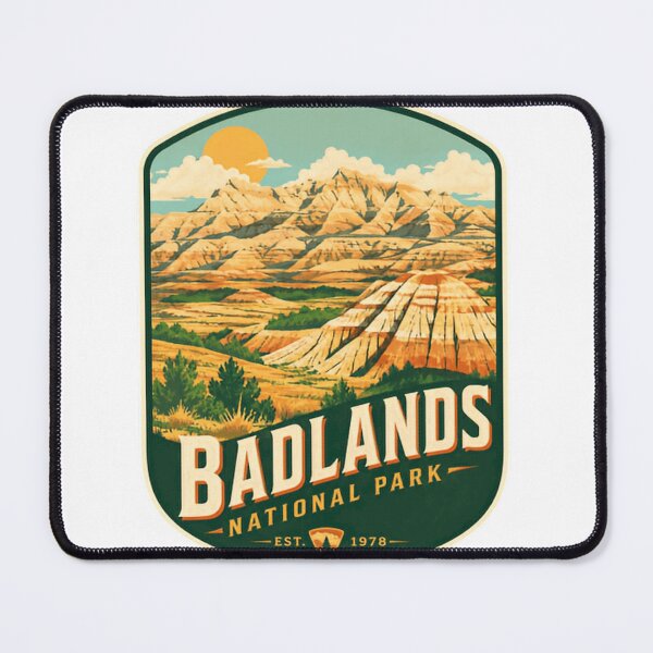 Item preview, Badlands National Park Est 1978 Travel Souvenir Explorer designed and sold by Simsimah26Parks.