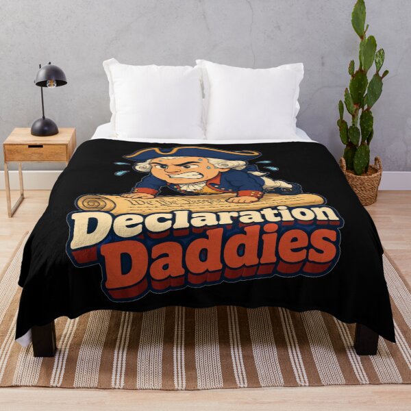Item preview, Declaration Daddies Exhausted Founding Father Fourth Of July Gift for Patriots designed and sold by Nightarel.