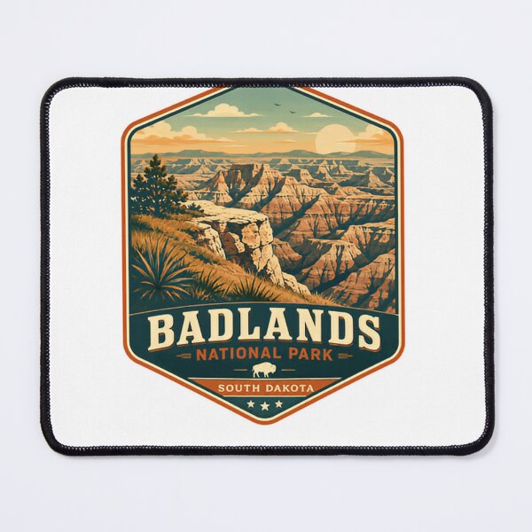 Item preview, Badlands National Park South Dakota National Parks Traveler Explore designed and sold by Simsimah26Parks.