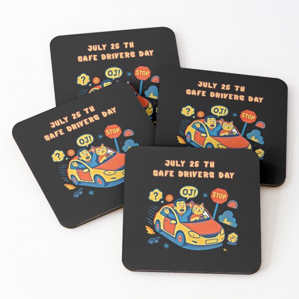 Item preview, July 25 th - Safe Drivers Day designed and sold by mirciashop.