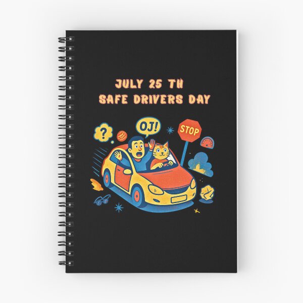 Item preview, July 25 th - Safe Drivers Day designed and sold by mirciashop.