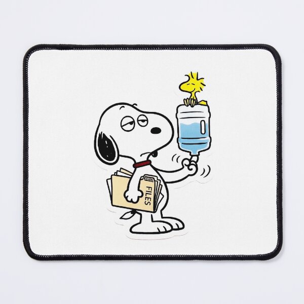Item preview, Funny Tired Office Dog Water Cooler Sticker designed and sold by StikerChuns.