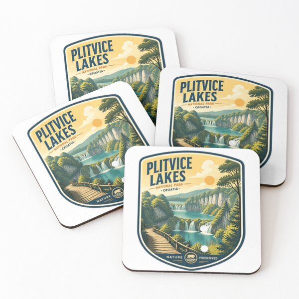 Item preview, Plitvice Lakes National Park Croatia Nature Preserved Travel Souvenir Traveler Hiker designed and sold by Simsimah26Parks.