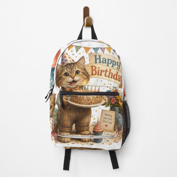 Item preview, Kitten Celebrating Happy Birthday designed and sold by Snurly.