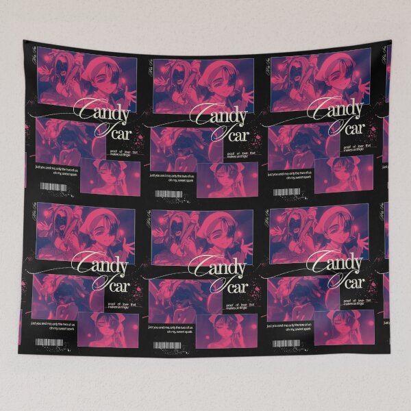 Item preview, zombie stage mizisua candy scar aesthetic - black ver designed and sold by gibbianne.