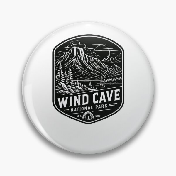 Item preview, Wind Cave National Park Est. 1903 National Park Visitor Travel Explorer designed and sold by Simsimah26Parks.