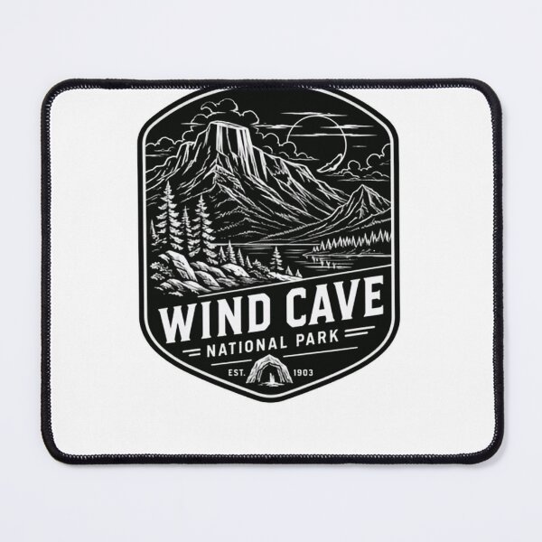 Item preview, Wind Cave National Park Est. 1903 National Park Visitor Travel Explorer designed and sold by Simsimah26Parks.