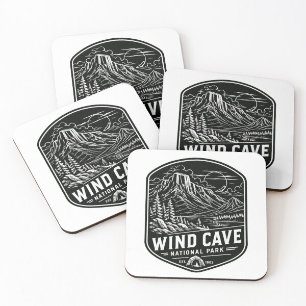 Item preview, Wind Cave National Park Est. 1903 National Park Visitor Travel Explorer designed and sold by Simsimah26Parks.