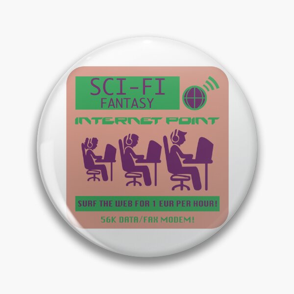 Item preview, Sci fi fantasy Internet cafe designed and sold by Paintbase.