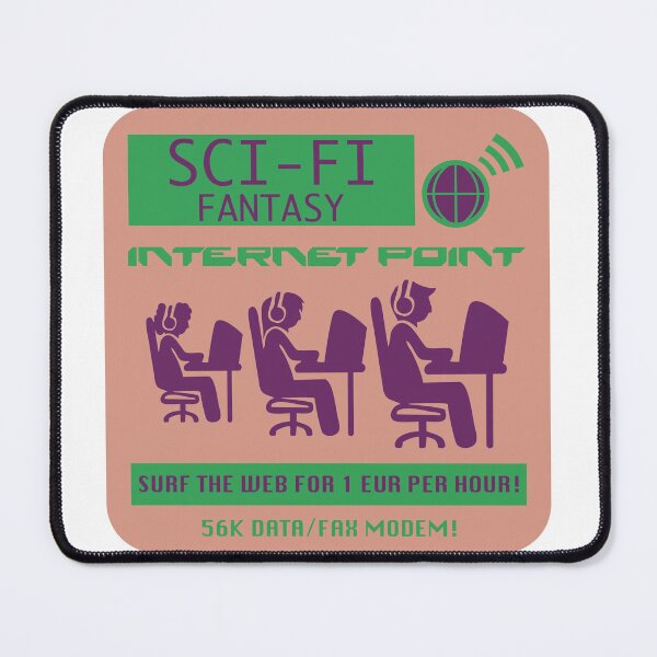 Item preview, Sci fi fantasy Internet cafe designed and sold by Paintbase.