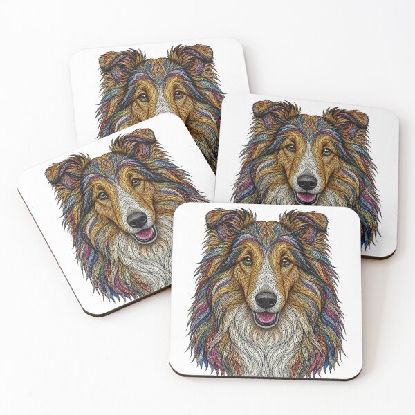 Item preview, Intricate Collie designed and sold by PaintedbyCarol.