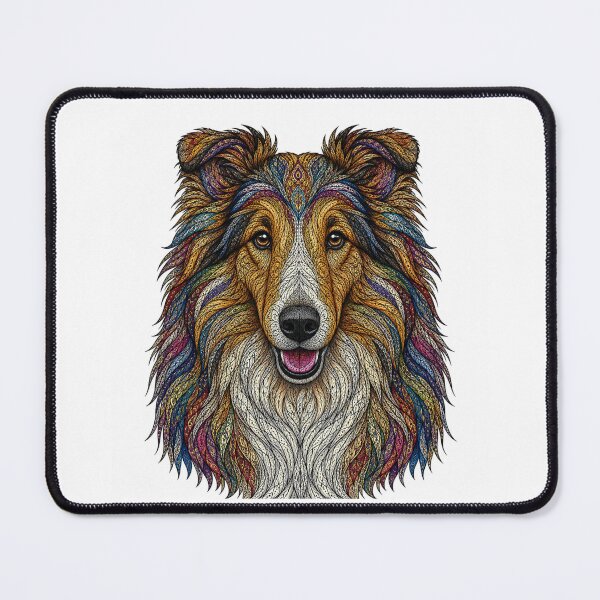 Item preview, Intricate Collie designed and sold by PaintedbyCarol.