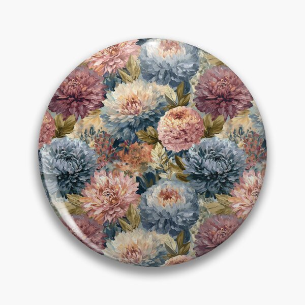 Item preview, Fresh Dahlias Flower  - Birth Flower Pattern  - Gifts For Men designed and sold by RoyalStarsPatts.