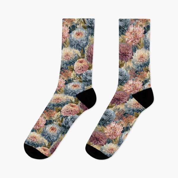 Item preview, Fresh Dahlias Flower  - Birth Flower Pattern  - Gifts For Men designed and sold by RoyalStarsPatts.