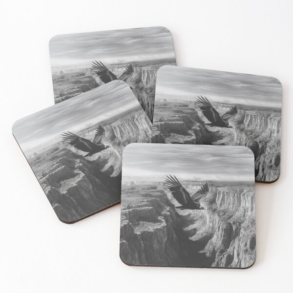 Item preview, A dramatic Condor circling above canyon walls, Birds in Motion designed and sold by CDC40.