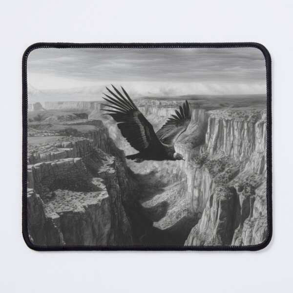 Item preview, A dramatic Condor circling above canyon walls, Birds in Motion designed and sold by CDC40.