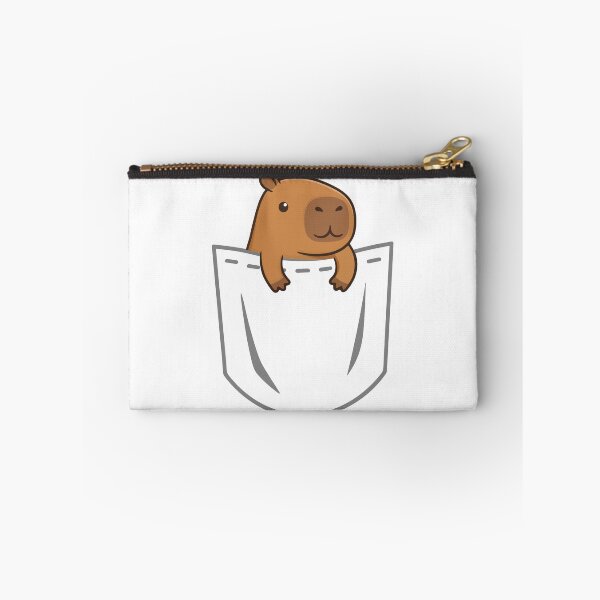 Item preview, Cute Pocket Capybara designed and sold by BobaTeeStore.