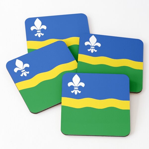 Aperçu de l'œuvre drapeau de Flevoland créée et vendue par rheyes.