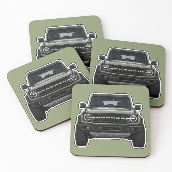 Item preview, Green Ford Bronco SUV designed and sold by Late Theory.