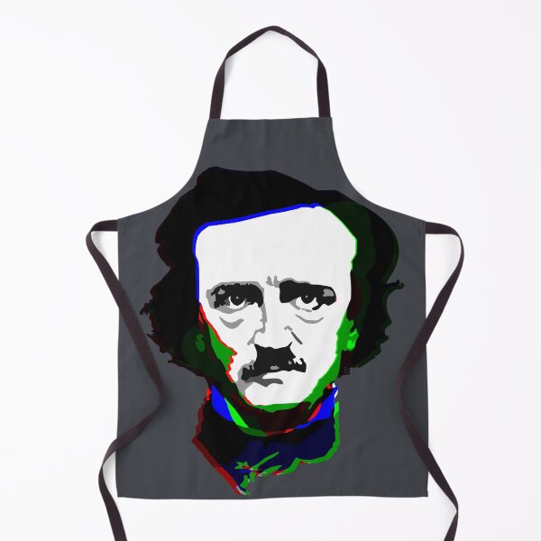 Item preview, Edgar Allan Poe - Head Only - RGB Glitch designed and sold by BRU Design.