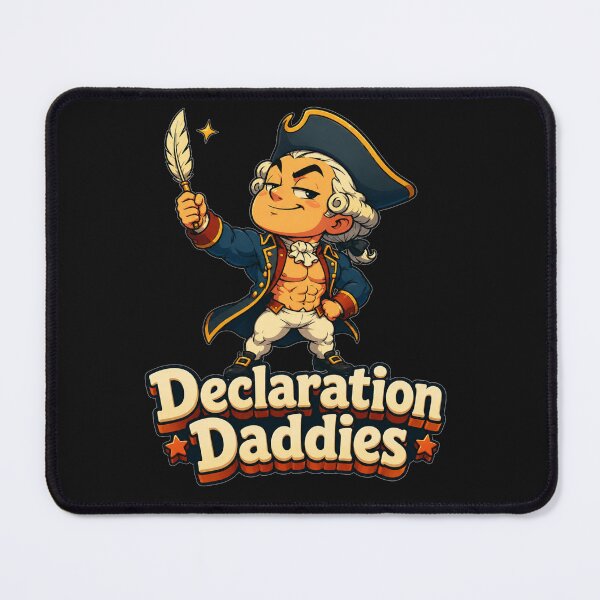 Item preview, Declaration Daddies Heroic Quill Stance Fourth Of July Gift for Patriots designed and sold by Nightarel.