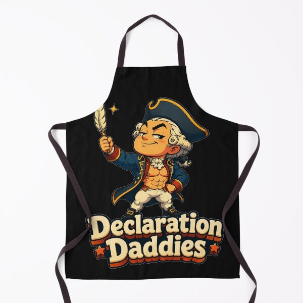 Item preview, Declaration Daddies Heroic Quill Stance Fourth Of July Gift for Patriots designed and sold by Nightarel.