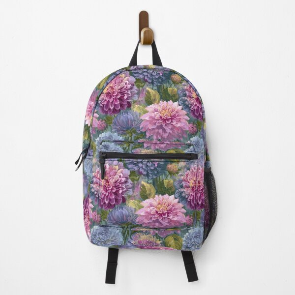 Item preview, Flourishing Dahlias Floral - Retro Flower Floral - Gifts For Mom designed and sold by RoyalStarsPatts.