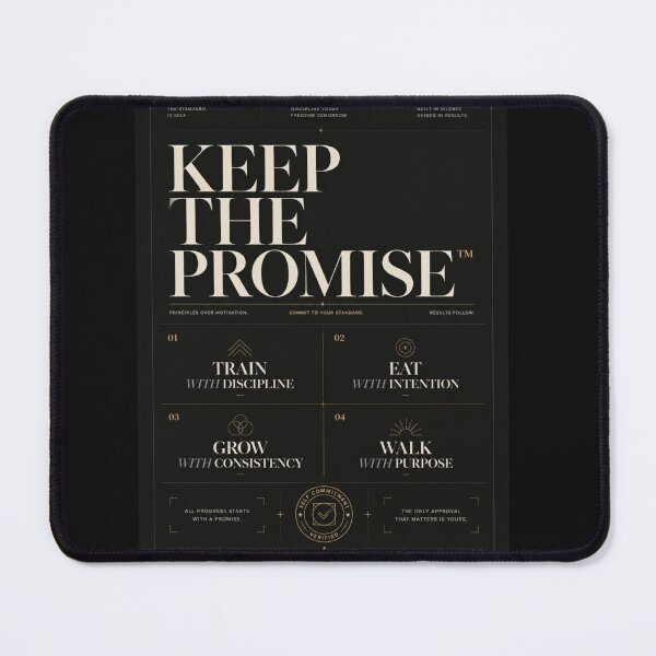 Item preview, Keep The Promise™ | Premium Discipline & Personal Growth Apparel designed and sold by guchieworldcollection.