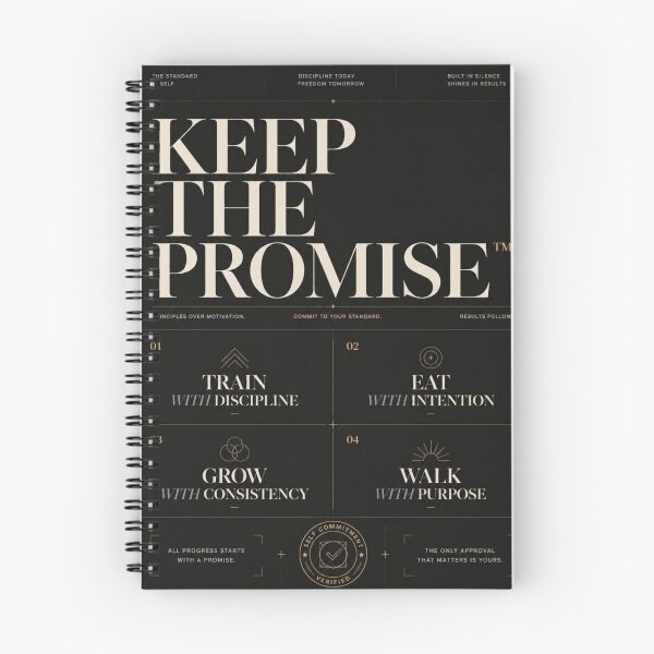 Item preview, Keep The Promise™ | Premium Discipline & Personal Growth Apparel designed and sold by guchieworldcollection.