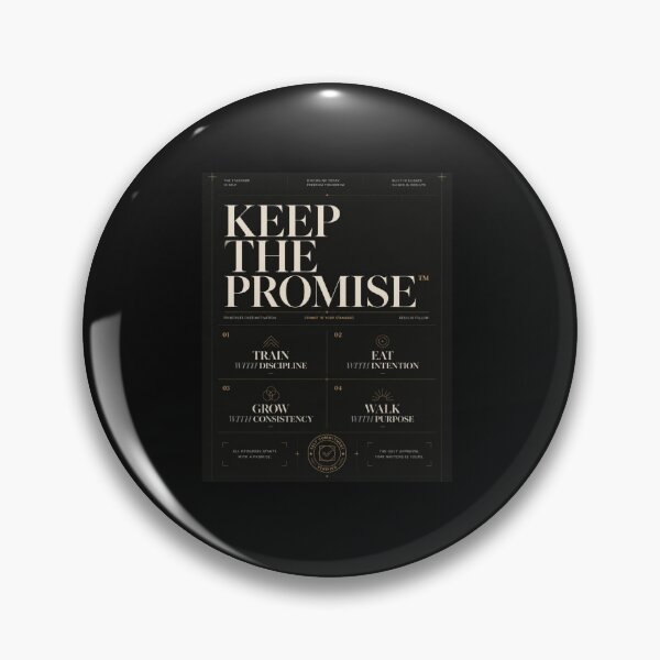 Item preview, Keep The Promise™ | Premium Discipline & Personal Growth Apparel designed and sold by guchieworldcollection.