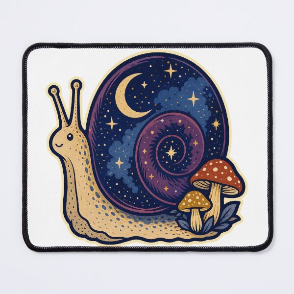 Item preview, Cosmic garden snail designed and sold by LaunchUIStudio.