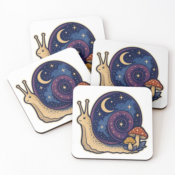 Item preview, Cosmic garden snail designed and sold by LaunchUIStudio.