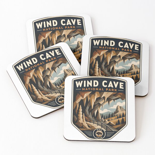 Item preview, Wind Cave National Park Travel Souvenir Outdoors Visitor designed and sold by Simsimah26Parks.