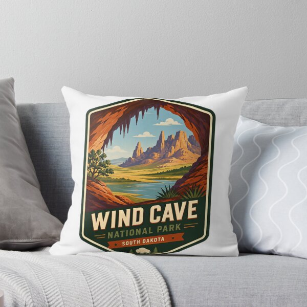 Item preview, Wind Cave National Park South Dakota Traveler Hiker Explorer designed and sold by Simsimah26Parks.